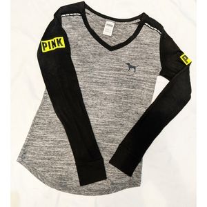 VS PINK Long Sleeve Pajama Top